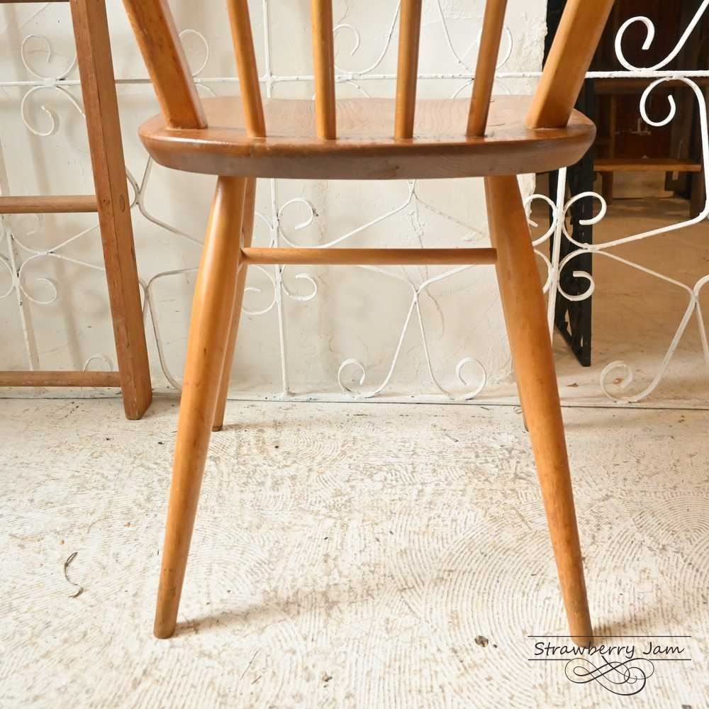 L3705-243-3 英国ヴィンテージ ERCOL アーコールチェア フープバック