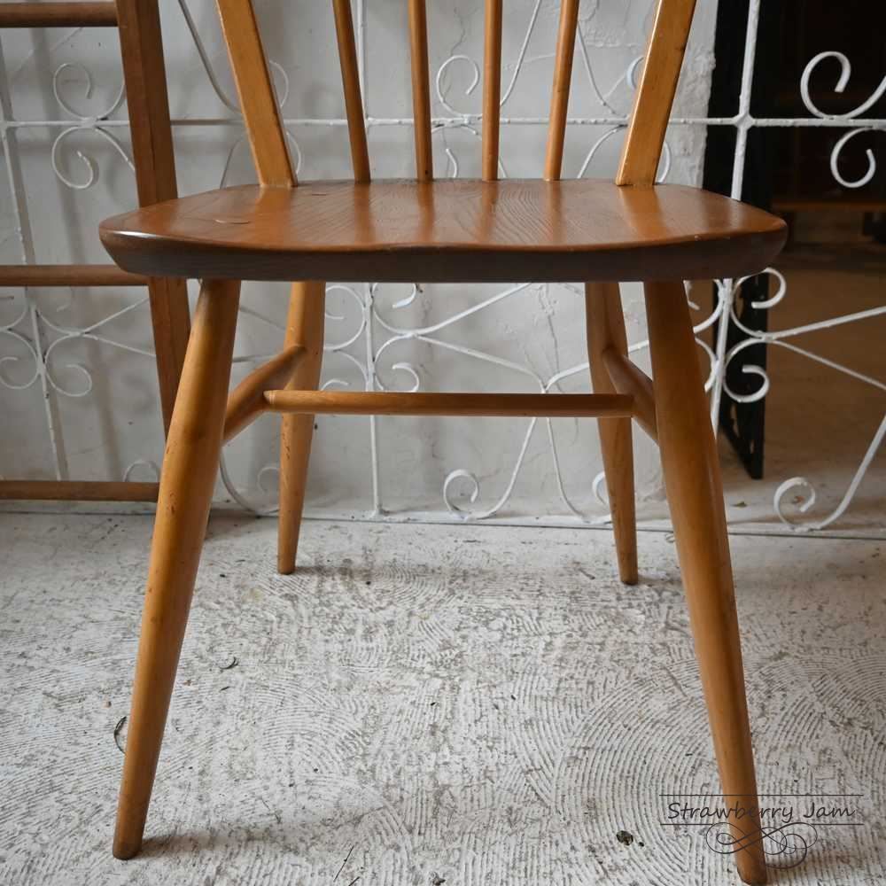 L3705-243-3 英国ヴィンテージ ERCOL アーコールチェア フープバック