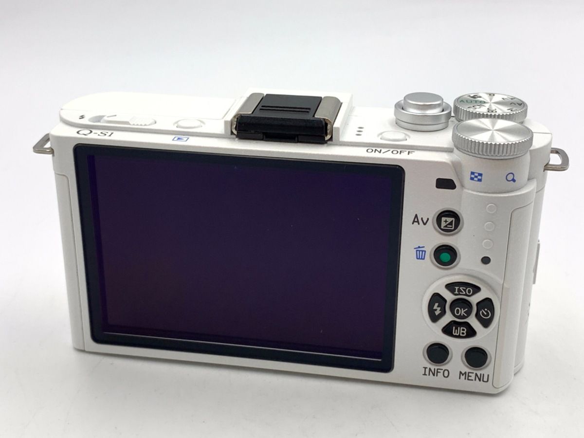 並品 ペンタックス Q S 1 ボディキット ピュアホワイト クリーム