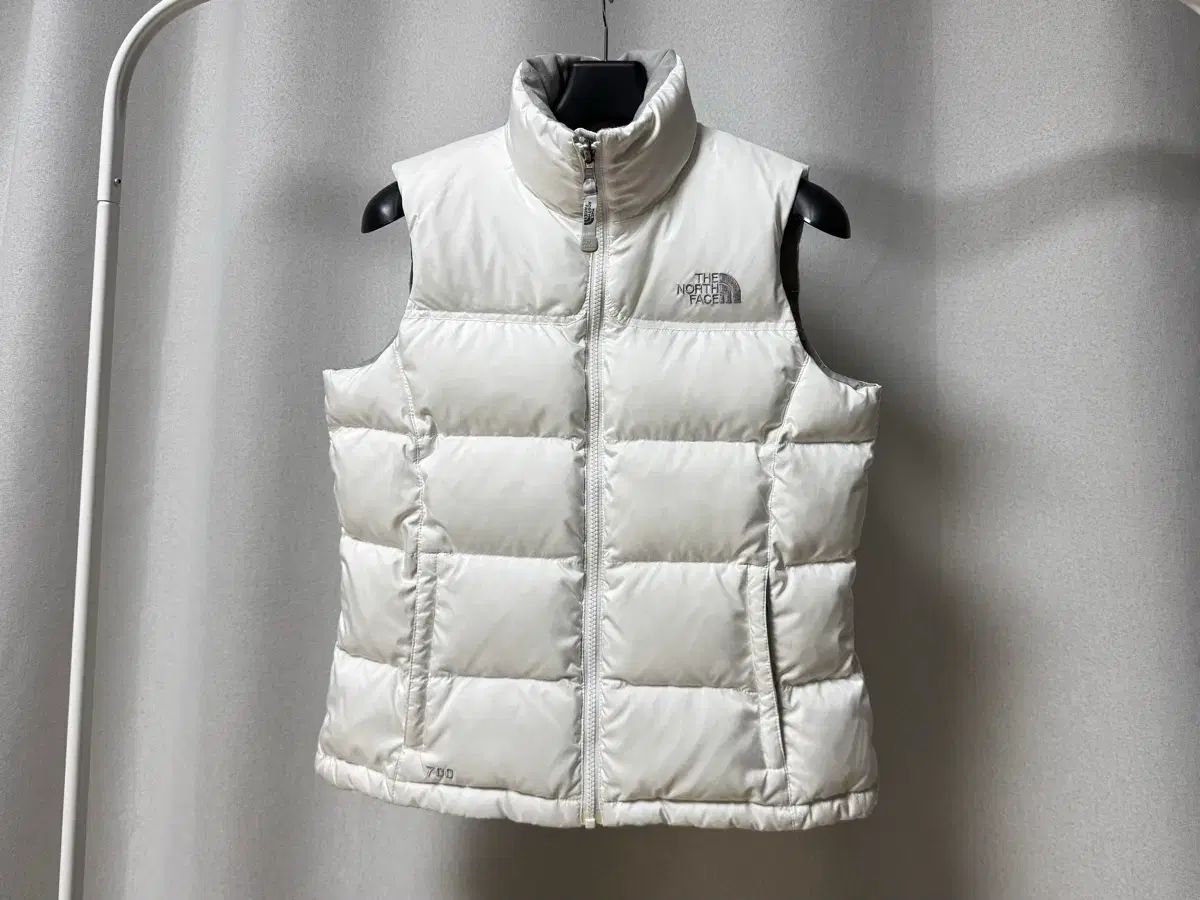 S THE NORTH FACE ザノースフェイス 700 白 ダウンベスト グースダウン ダウン パーカ
