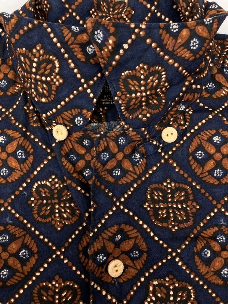 ダブルアールエル RRL 90s OPEN COLLAR SHIRT オープン カラー シャツ