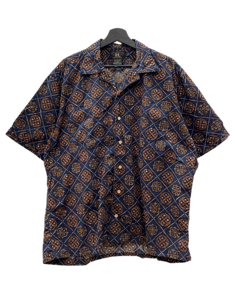 v*n様 RRL（DOUBLE RL）ハワイアン開襟半袖シャツ　ビンテージ v*n様 RRL（DOUBLE RL）ハワイアン開襟半袖シャツ ビンテージ