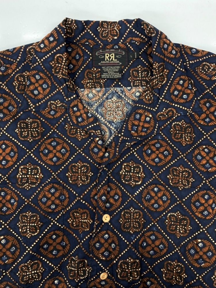 v*n様 RRL（DOUBLE RL）ハワイアン開襟半袖シャツ　ビンテージ RRL ハワイアンシャツ RRL（DOUBLE RL）ハワイアン開襟半袖シャツ