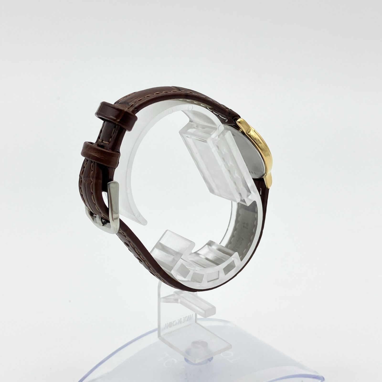 中古】ロンジン LONGINES レディース 腕時計 クォーツ ゴールド文字盤