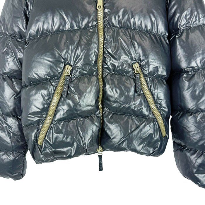 DUVETICA デュベティカ ダウンジャケット メンズ 48 グレー フード付き