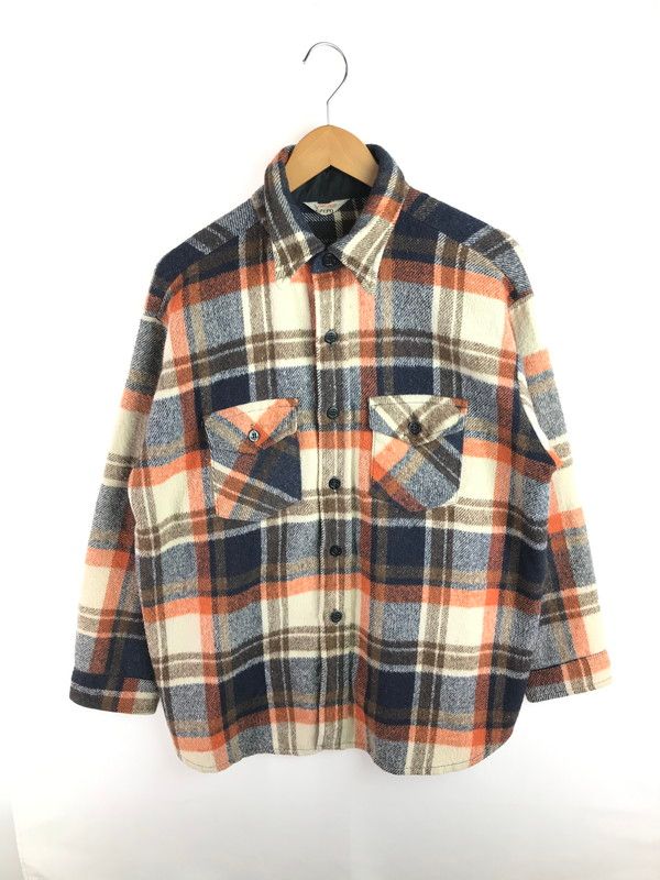 品 フロストプルーフ 60 s WOOL CHECK L C P O SHIRT 60年代 ウール チェック ロングスリーブ CPOシャツ 長袖シャツ トップス 146 251215 rt 14 tag