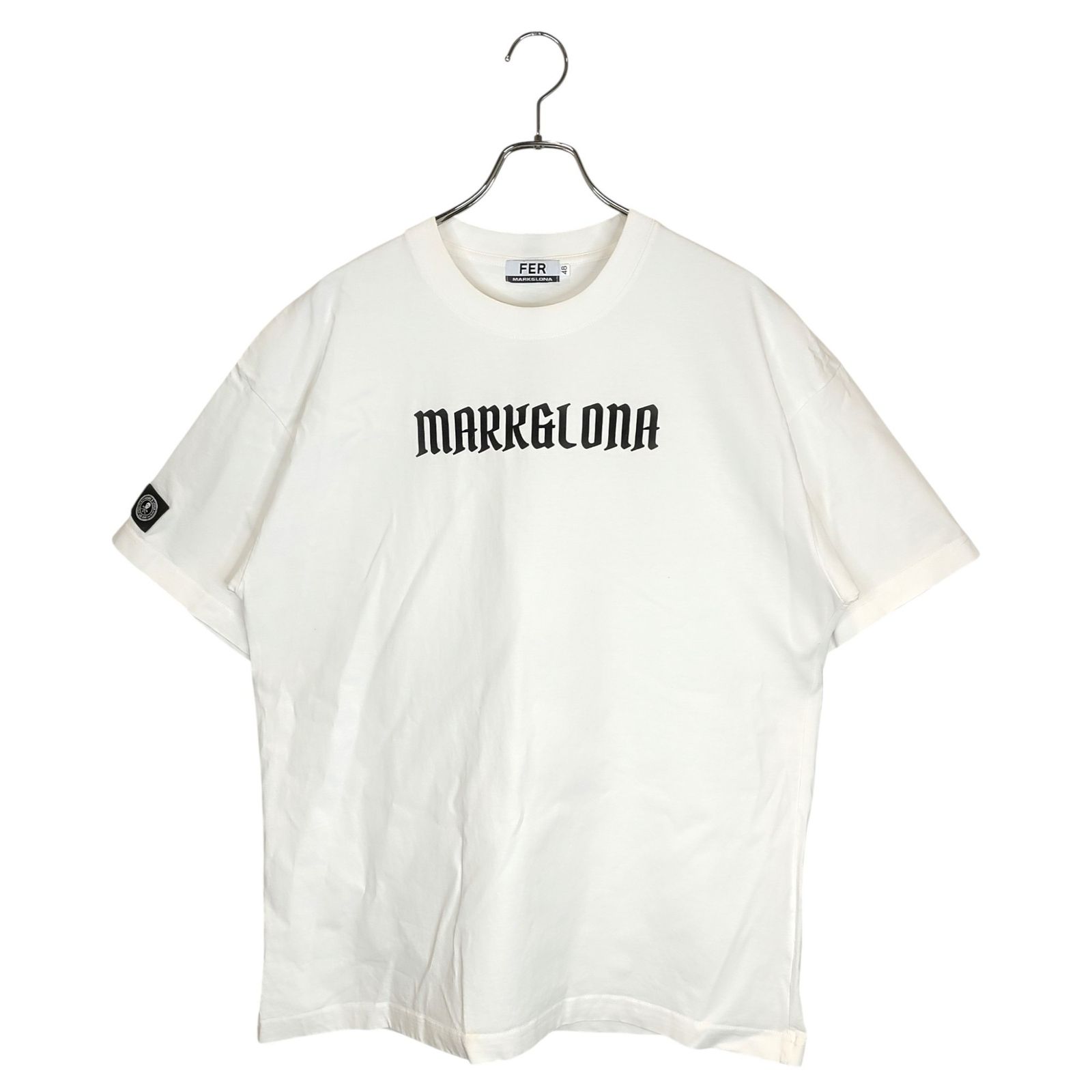MARK LONA マークアンドロナ ゴルフ 25 AW Johnson Tee グラフィック 半袖 Tシャツ MFM 5 C AA 03 48 ホワイト メンズ