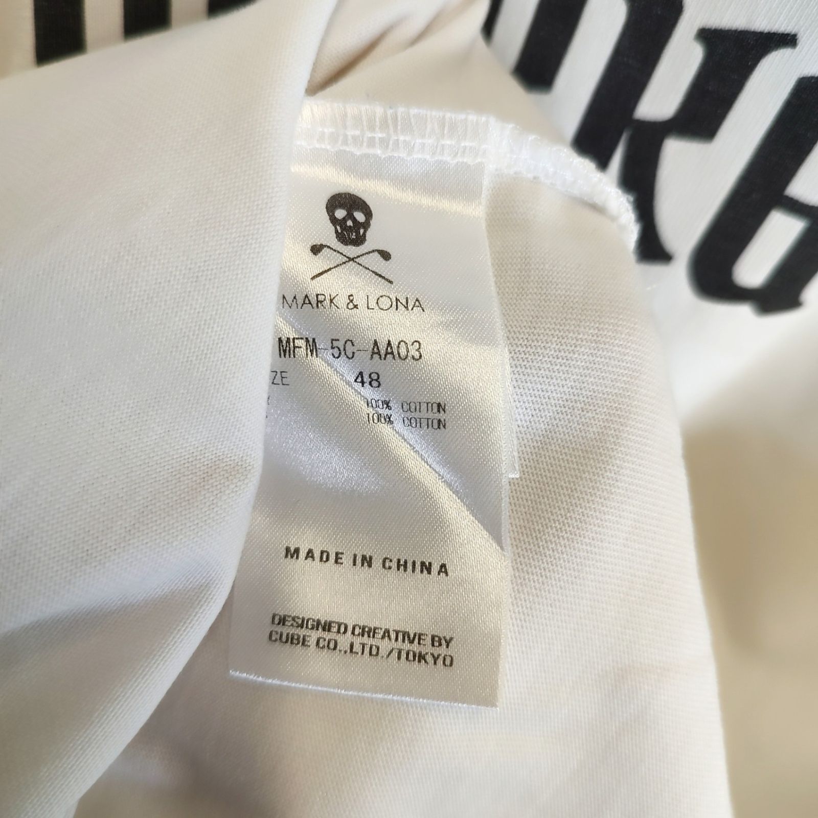 MARK&LONA マークアンドロナ ゴルフ 25AW Johnson Tee グラフィック