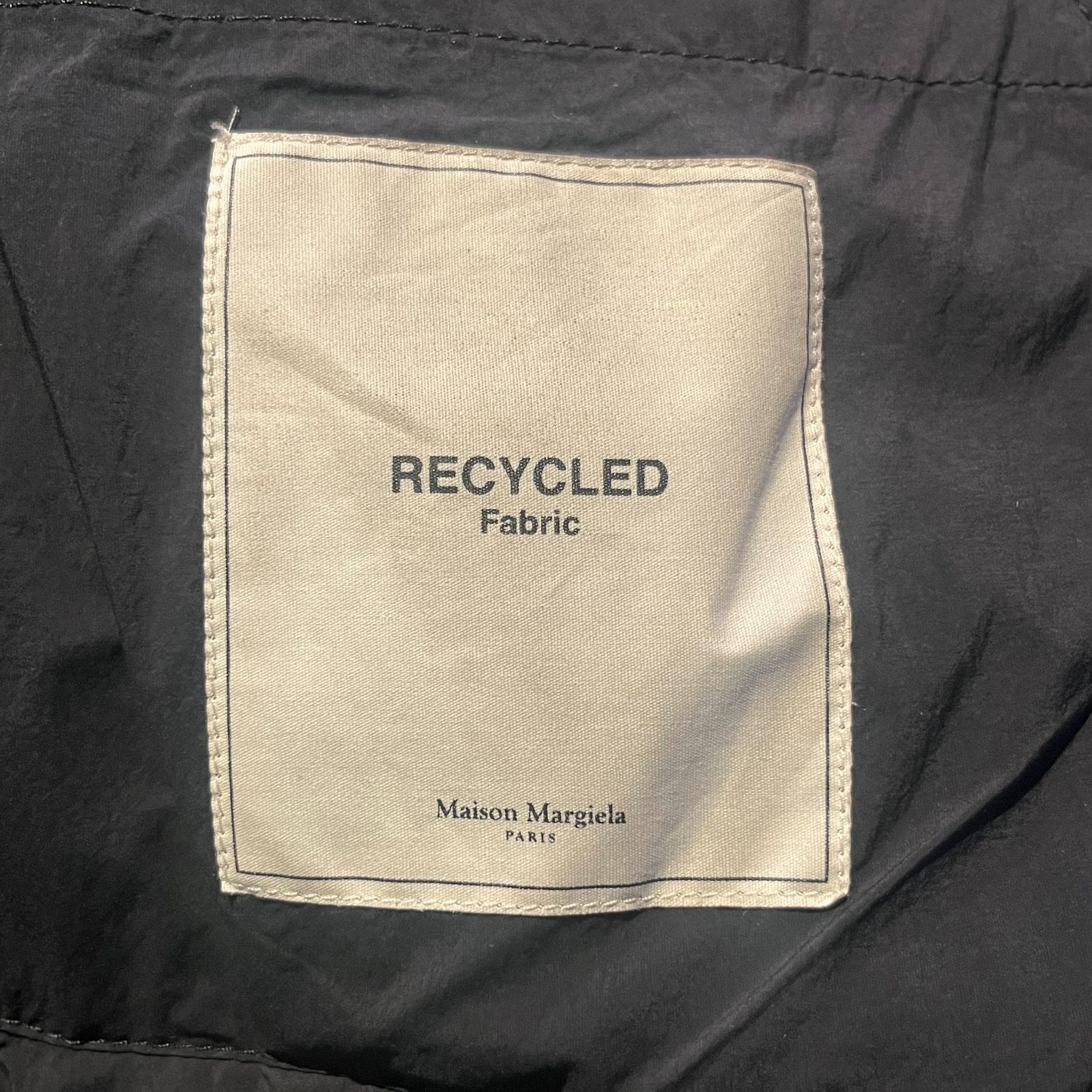 Maison Margiela 20aw リサイクルパデッドノーカラージャケット 44