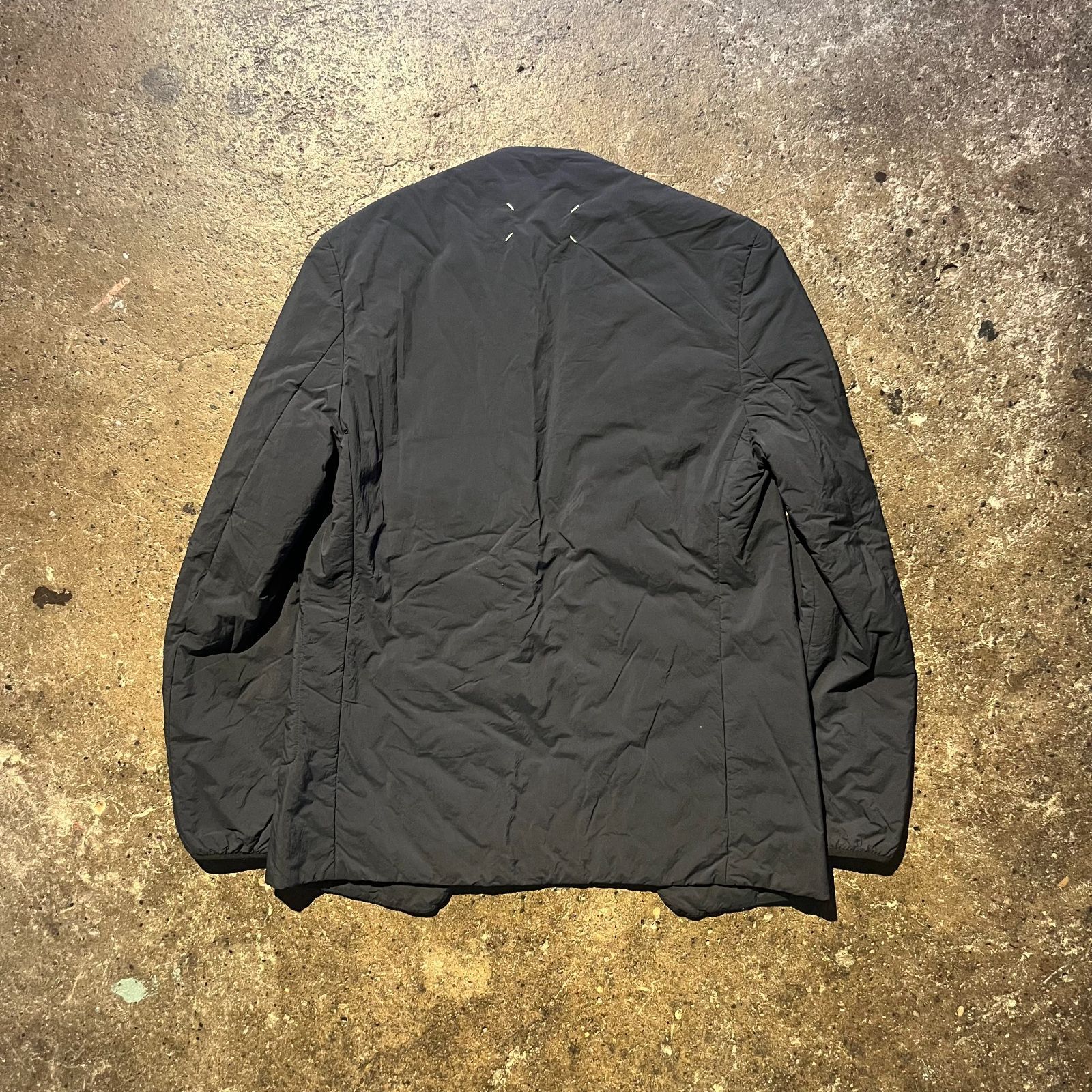 Maison Margiela 20aw リサイクルパデッドノーカラージャケット 44