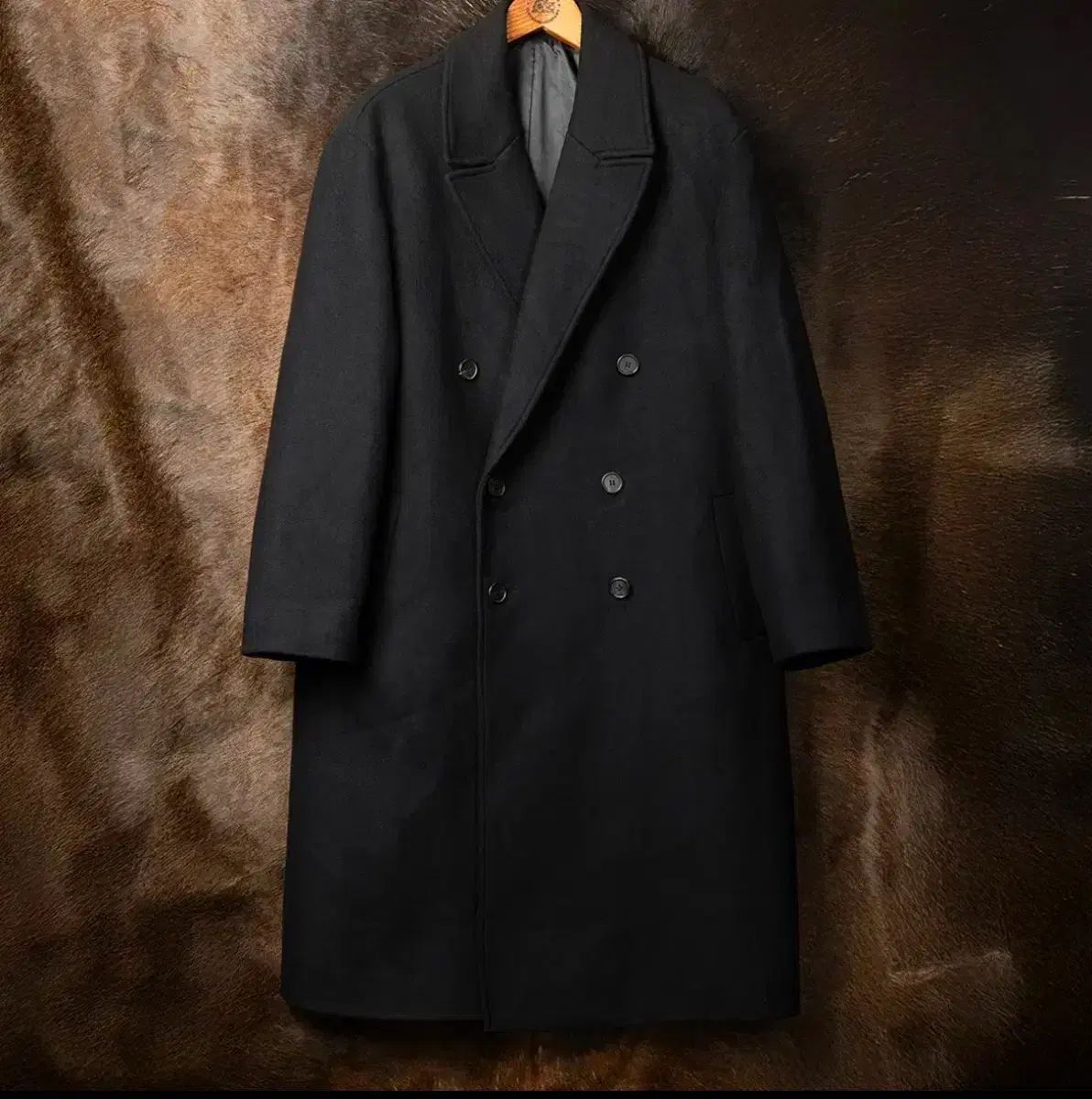 coor mtr オーバーサイズ ダブル ロング コート M - メルカリ