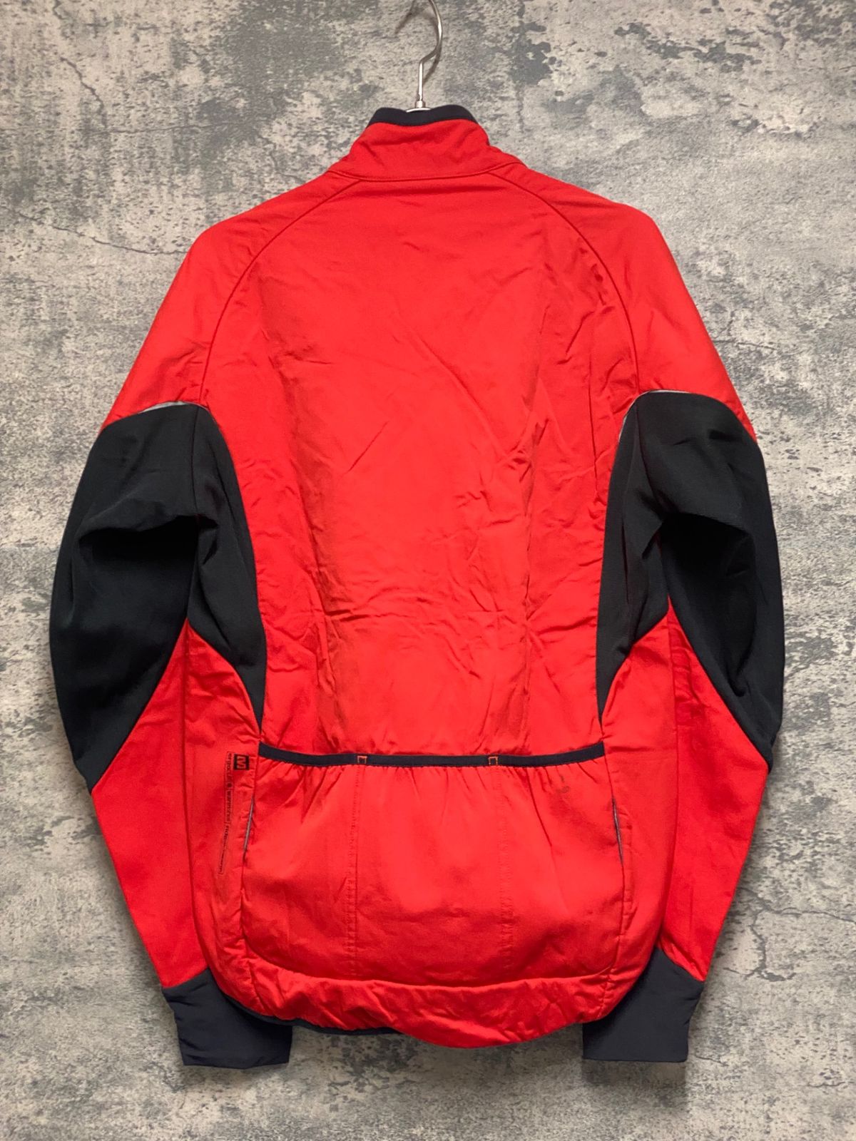 JS442 マヴィック MAVIC 長袖 サイクルジャケット 赤 L 裏起毛 - メルカリ