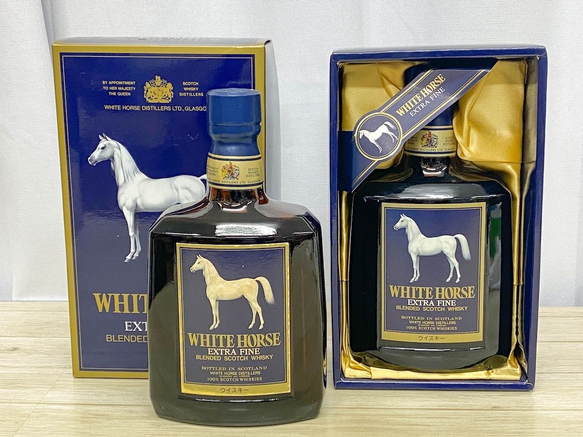 YW068】未開栓 ウイスキー 2本セット ホワイトホース エクストラ