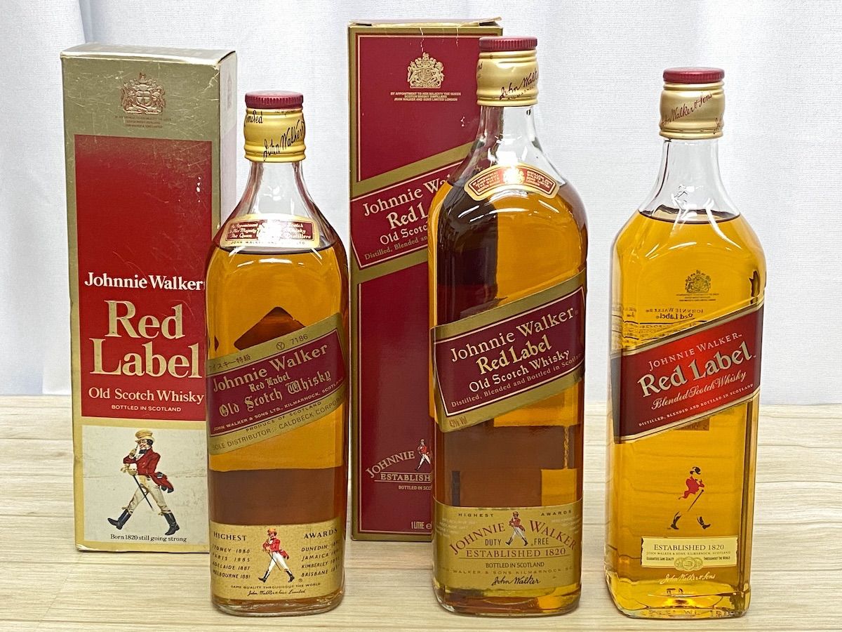 Johnnie Walker 古酒 3本セット 古酒3本セットJohnnie Walker Black Label 12年 - メルカリ