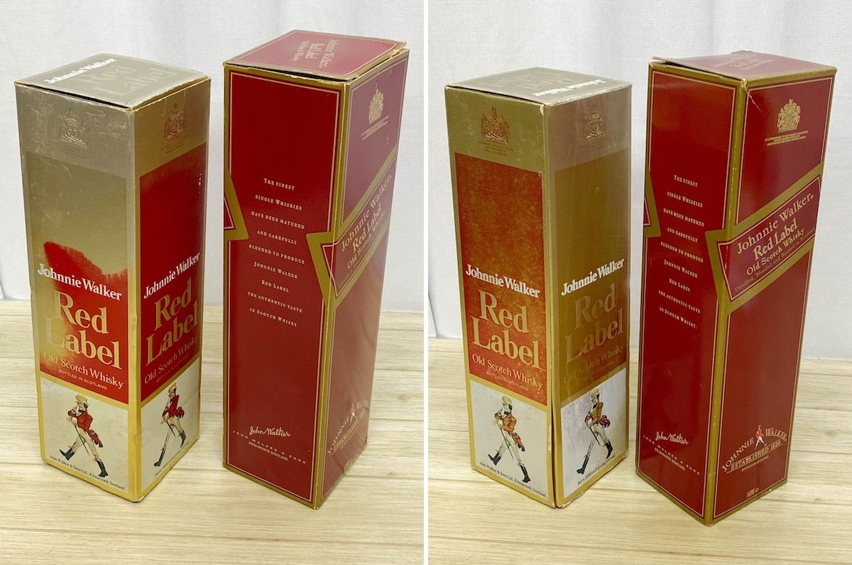YW071】未開栓 ウイスキー 3本セット ジョニーウォーカー レッド 700