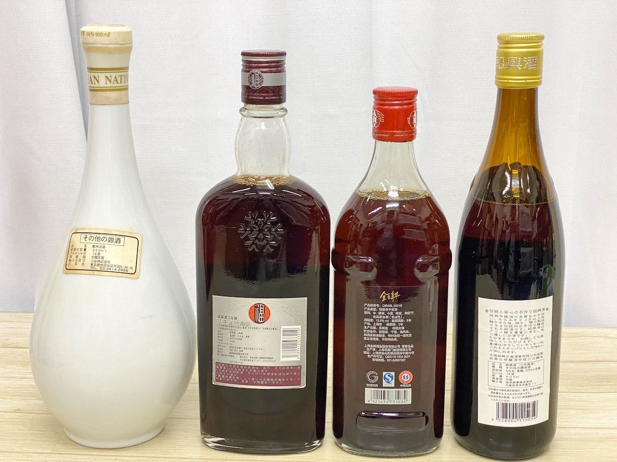 未開栓 中国・韓国酒 4本セット 500-900ml 古酒 - メルカリ