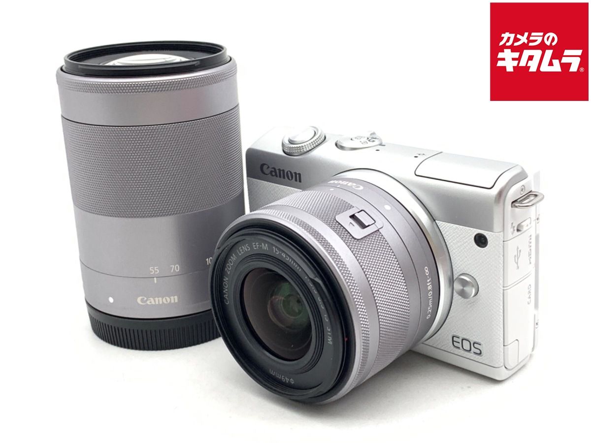 キヤノン EOS M 200 ダブルズームキット ホワイト
