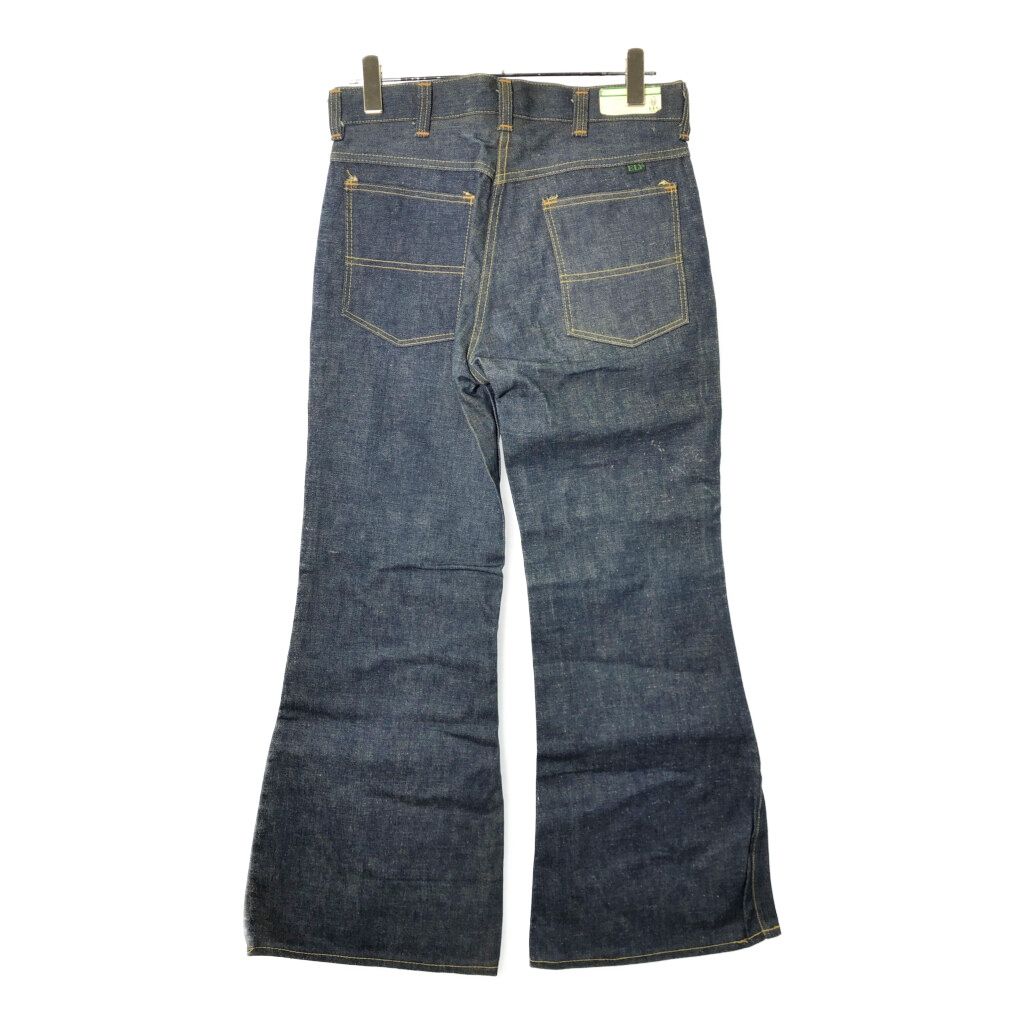 70年代 ELY WALKER フ デニムパンツ ヴィンテージ インディゴブルー メンズ W 31 L 30 古着 V 9328