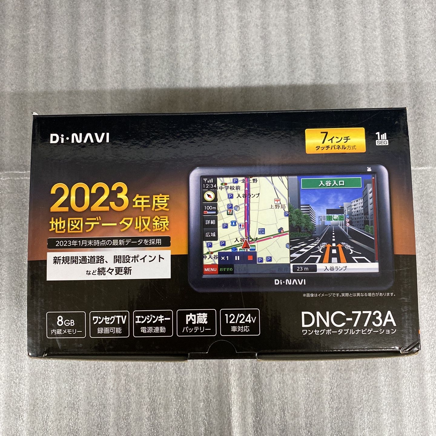  Di NAVI DNC 773A ポータブルカーナビ ディスプレイ品 品 中古車 カーナビ 車