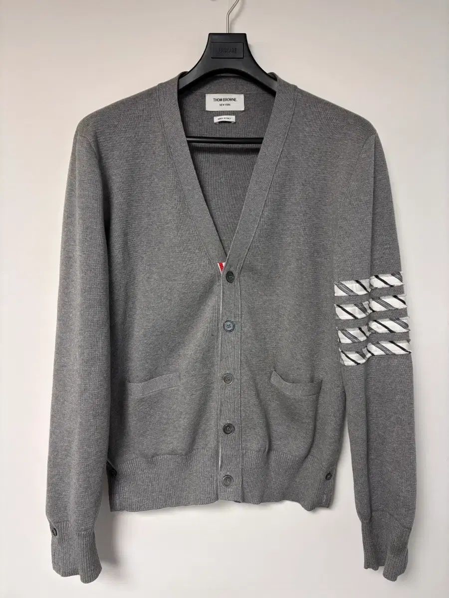フルセット トム ブラウン ミラノ スティシアサッカー グレー カーディガン 2