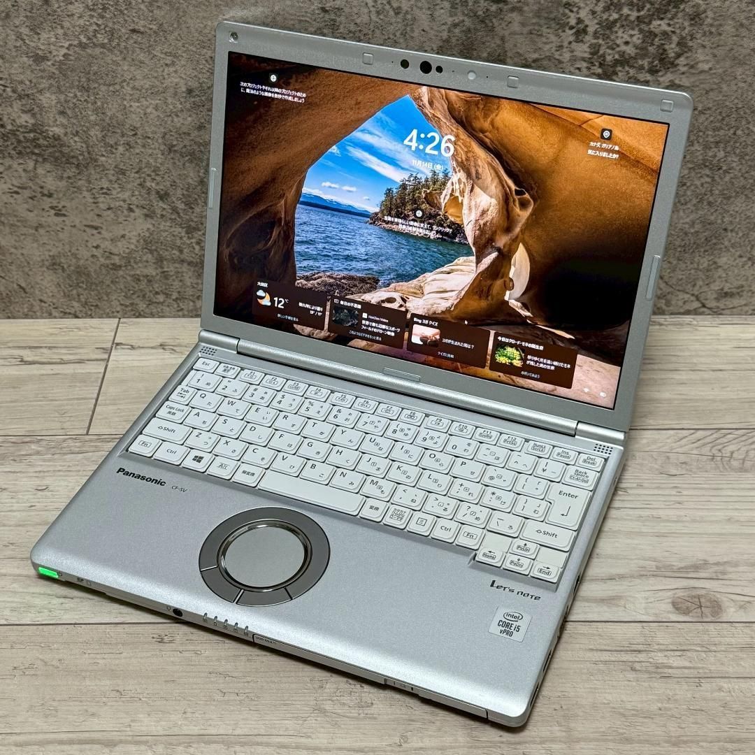 準美品 バッテリー〇 Let's note SV9 i5 DVD オフィス付 Office付き