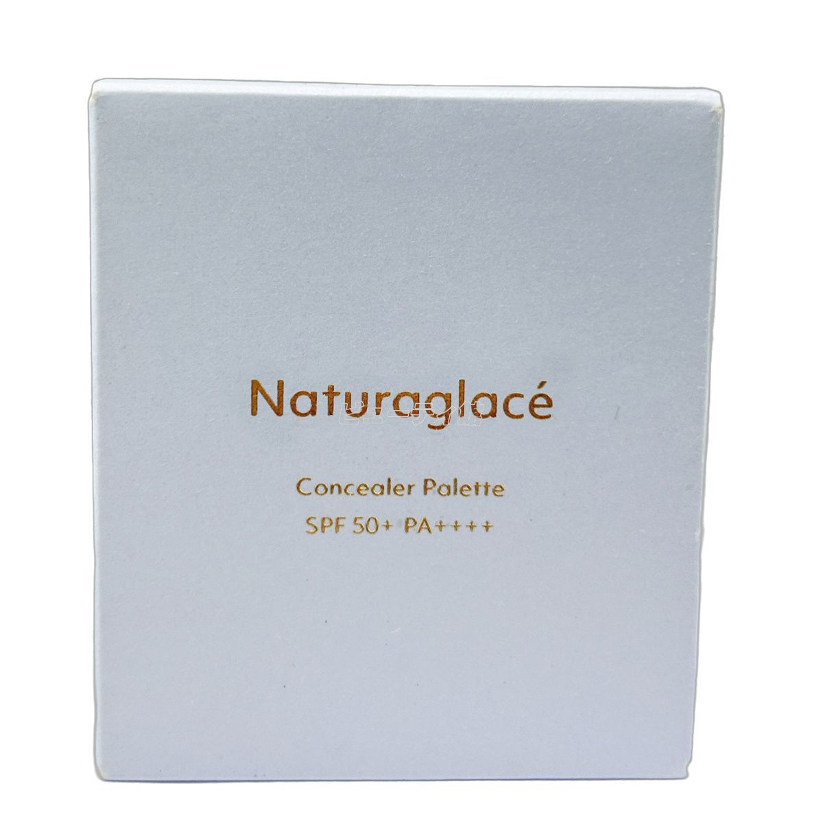 セット ナチュラグラッセ コンシーラーパレット 01 ライト 4.8 g 2.4 g×2 ブラシ付き Naturaglace SPF 50 PA コンシーラー 石けんオフ ファンデーション クマ シミ 色ムラ UV ブルーライト オーガニック