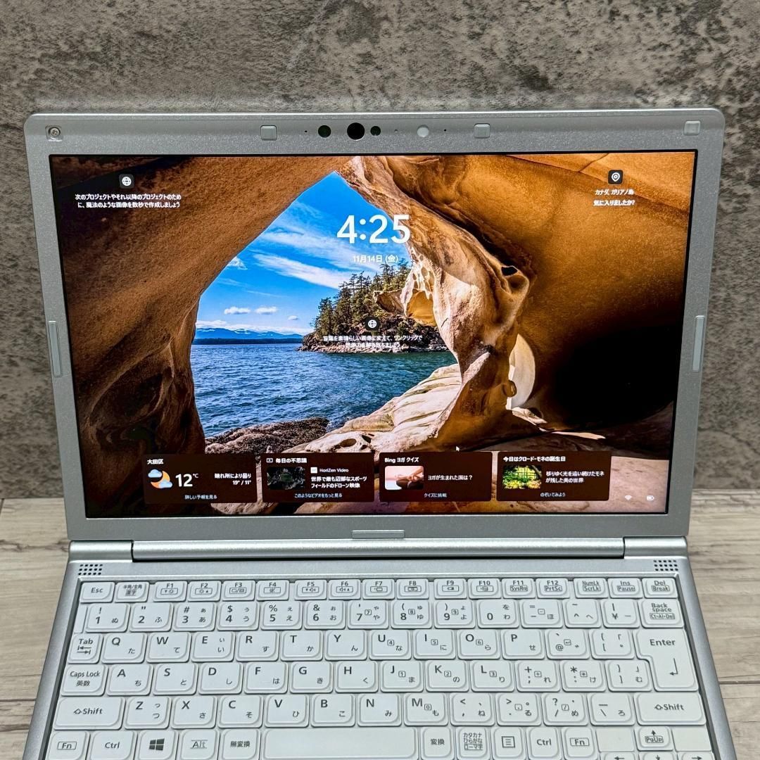 準美品 バッテリー〇 Let's note SV9 i5 DVD オフィス付 Office付き