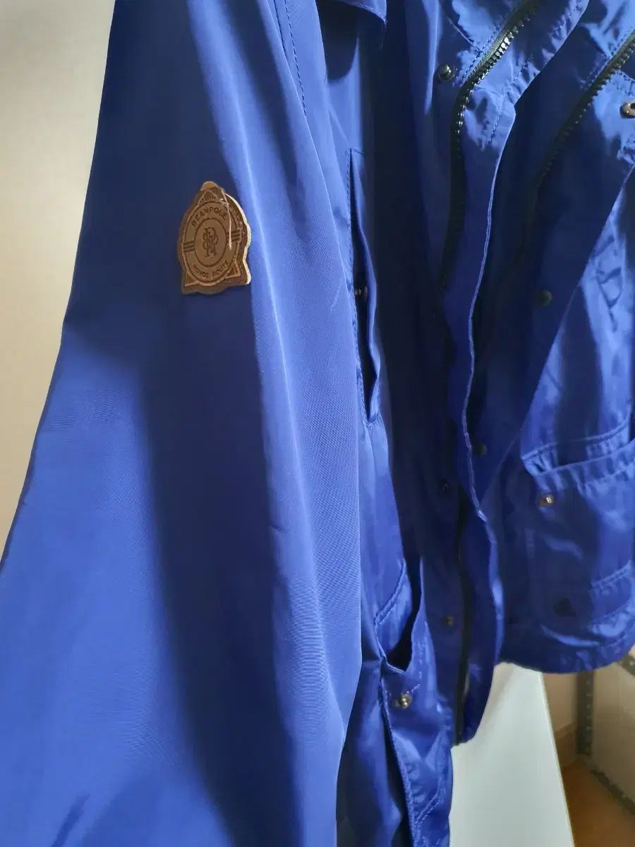 ++BEAN POLE ビーンポール ブルー フード ウインドブレーカー ジャケット beanpole 小学