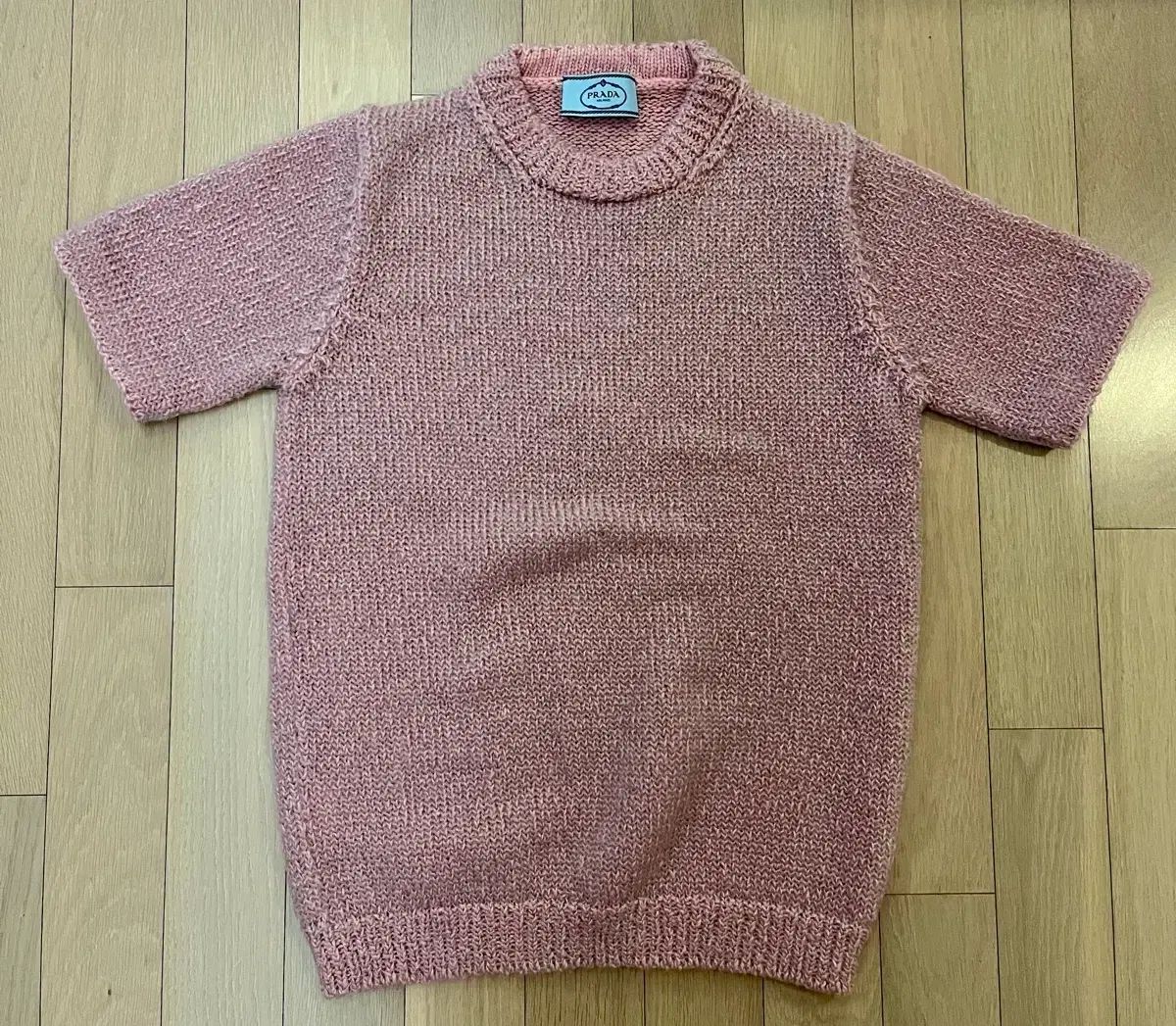プラダ　半袖ニット コウベレタス KOBE LETTUCE ダブルジップ半袖ニットトップス [C7079