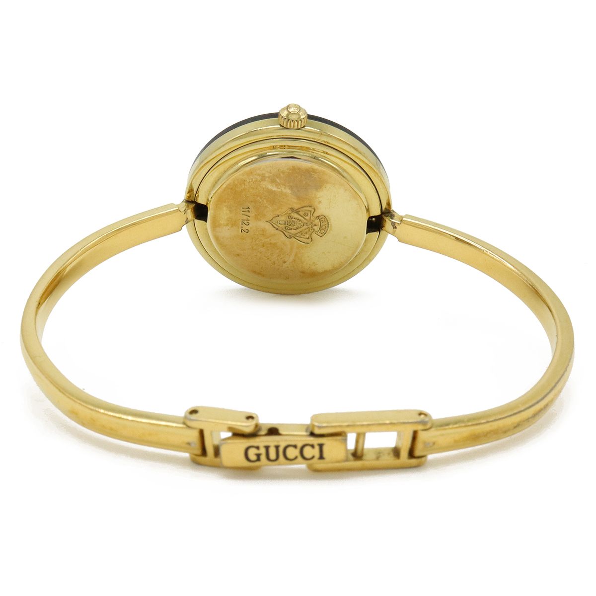 GUCCI グッチ チェンジベゼル ホワイト文字盤 GP レディース QZ