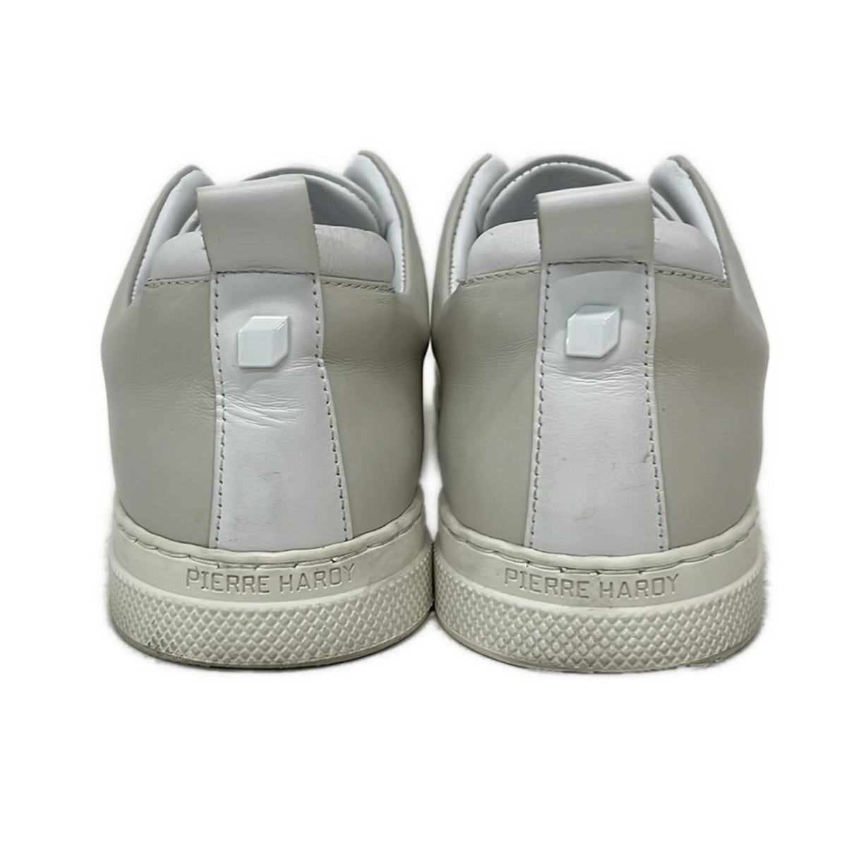 PIEERE HARDY 厚底 レースアップシューズ 37 レザー グレー PIEERE HARDY 厚底 レースアップシューズ 37 レザー グレー