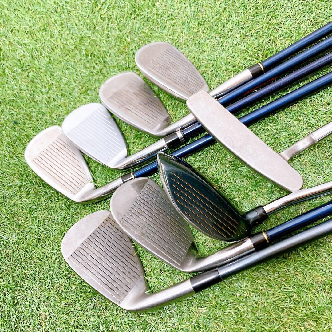 N5.ミズノ 初心者オススメ メンズセット ゴルフクラブ 12本 右利き