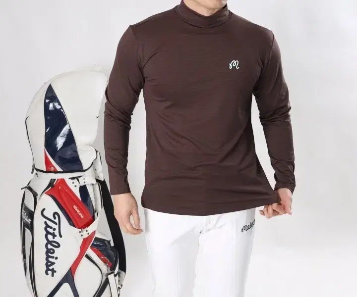 MALBON GOLF マルボンゴルフ 弱起毛 ハイネック