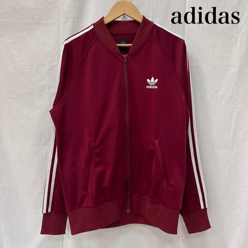 アディダス 90 s ジャージ トラックジャケット トラックトップ ATP レッド サイズO メンズ - ISItems 古着