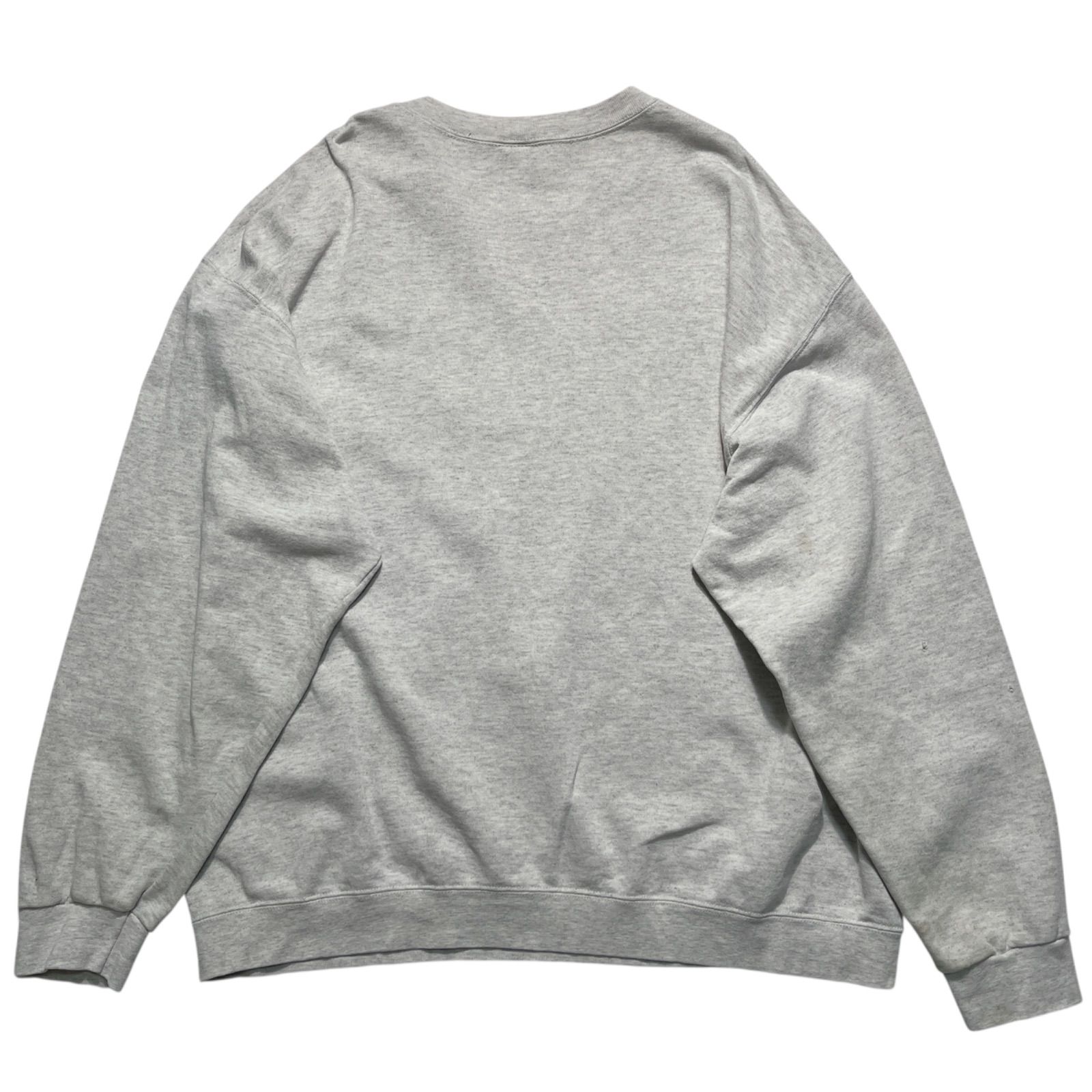 90's Sesame Street Sweatshirt 国旗プリント グレー XL USA製 デルタ