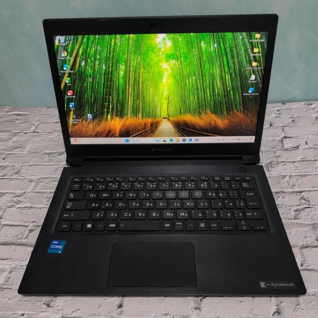 爆速 東芝 ノートPC 第11世代i5 office メモリ12GB SSD Office付き