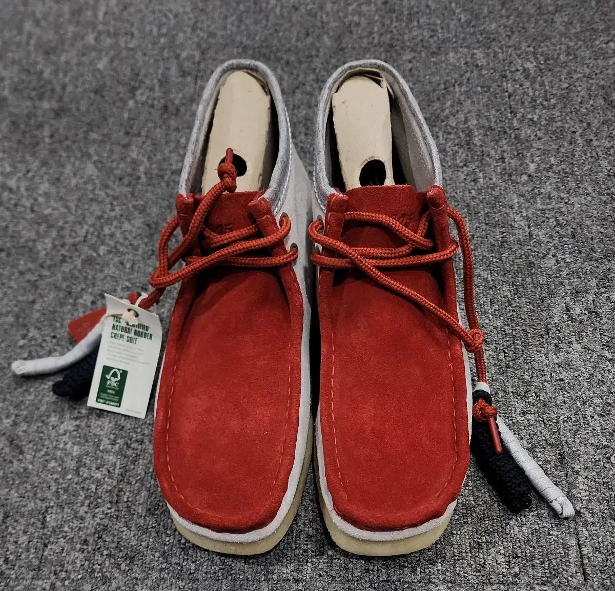 クラークス ワラビー ブーツ VCY スウェード UK 9 5