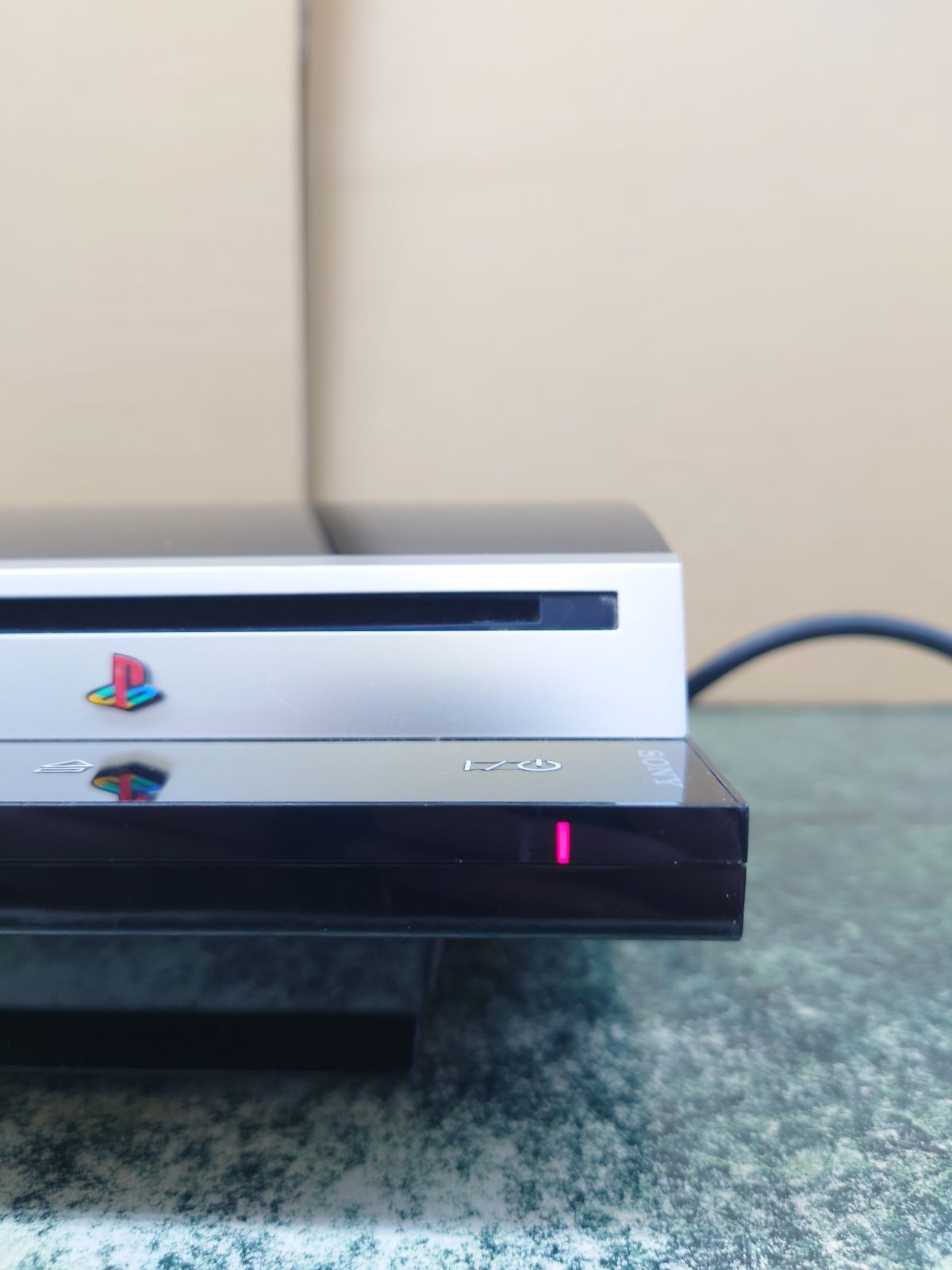 PS3 プレイステーション3本体 クリアブラック HDD 80GB ジャンク品