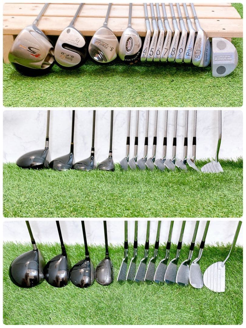 H11.テーラーメイド 初心者オススメ メンズセット ゴルフクラブ 13本右