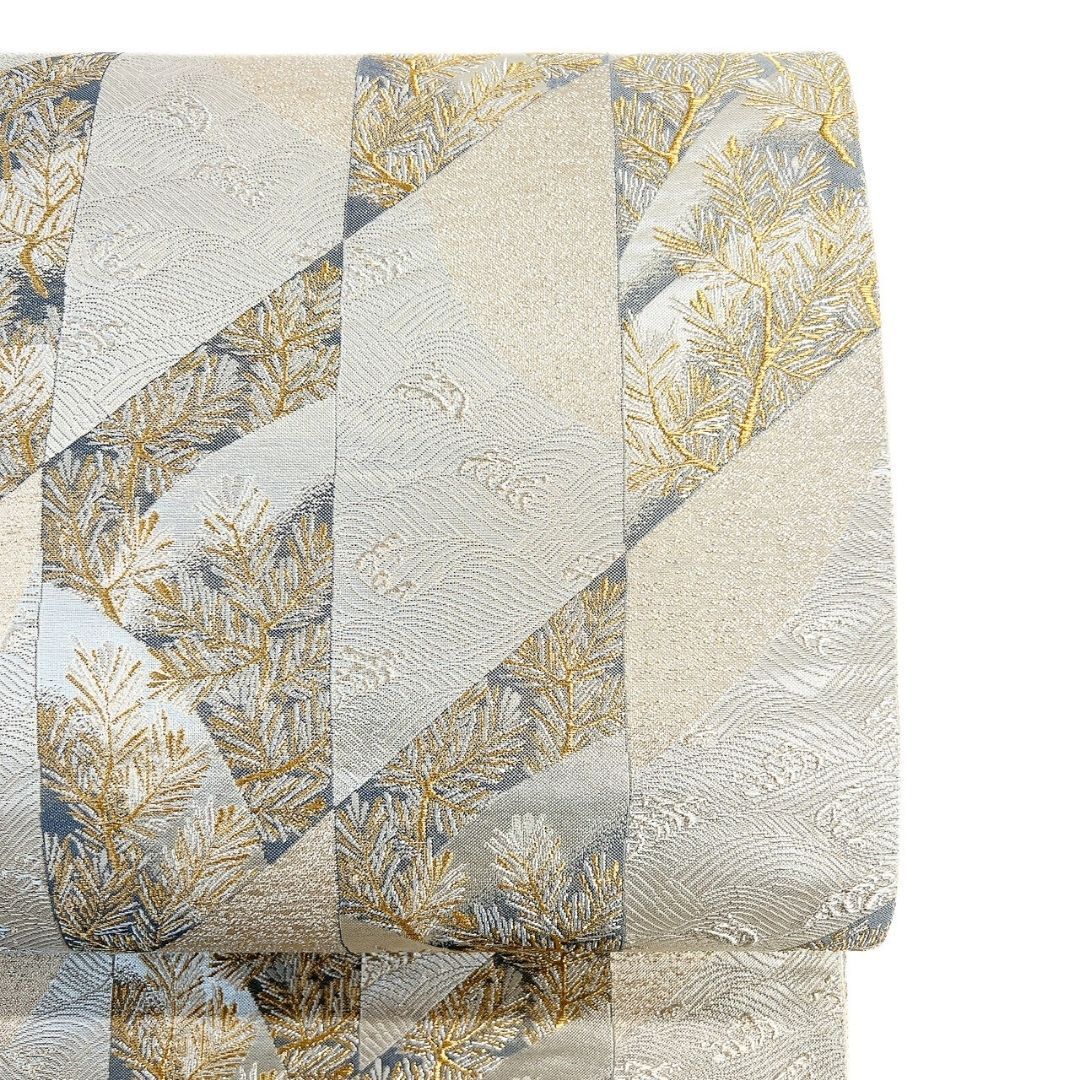 献上松葉紋 縦縞