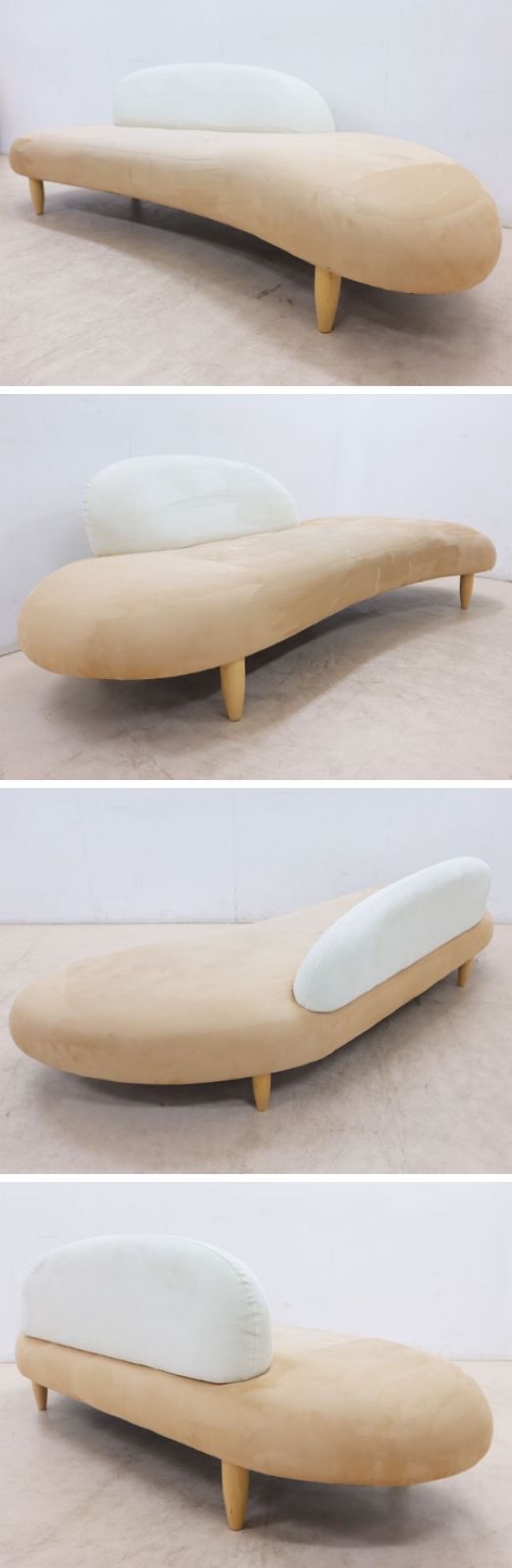 3人掛けソファ＆オットマン付