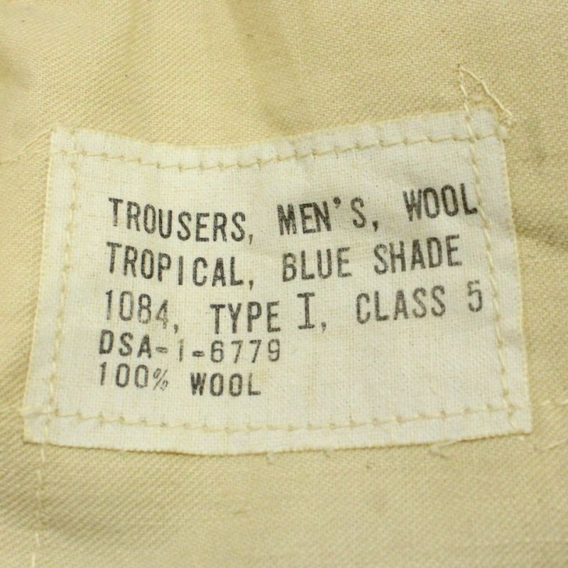 60s USA製 vintage U.S.A.F ウール ミリタリーパンツ XLサイズ相当