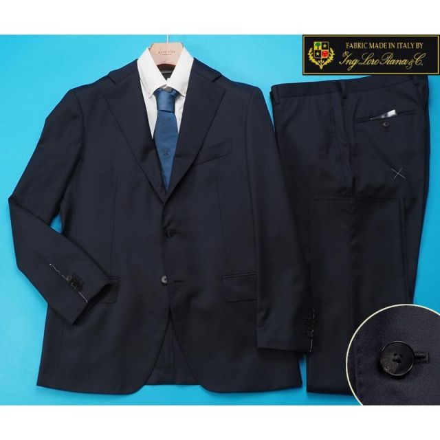 新品訳 大手スーツ専門店扱い 10マンス『ロロピアーナ 伊製生地