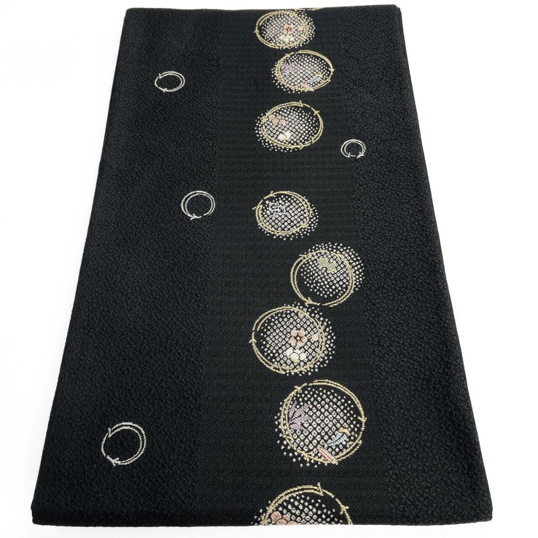 袋帯 松竹梅 花紋 松葉 金糸 着物 123 b p ms