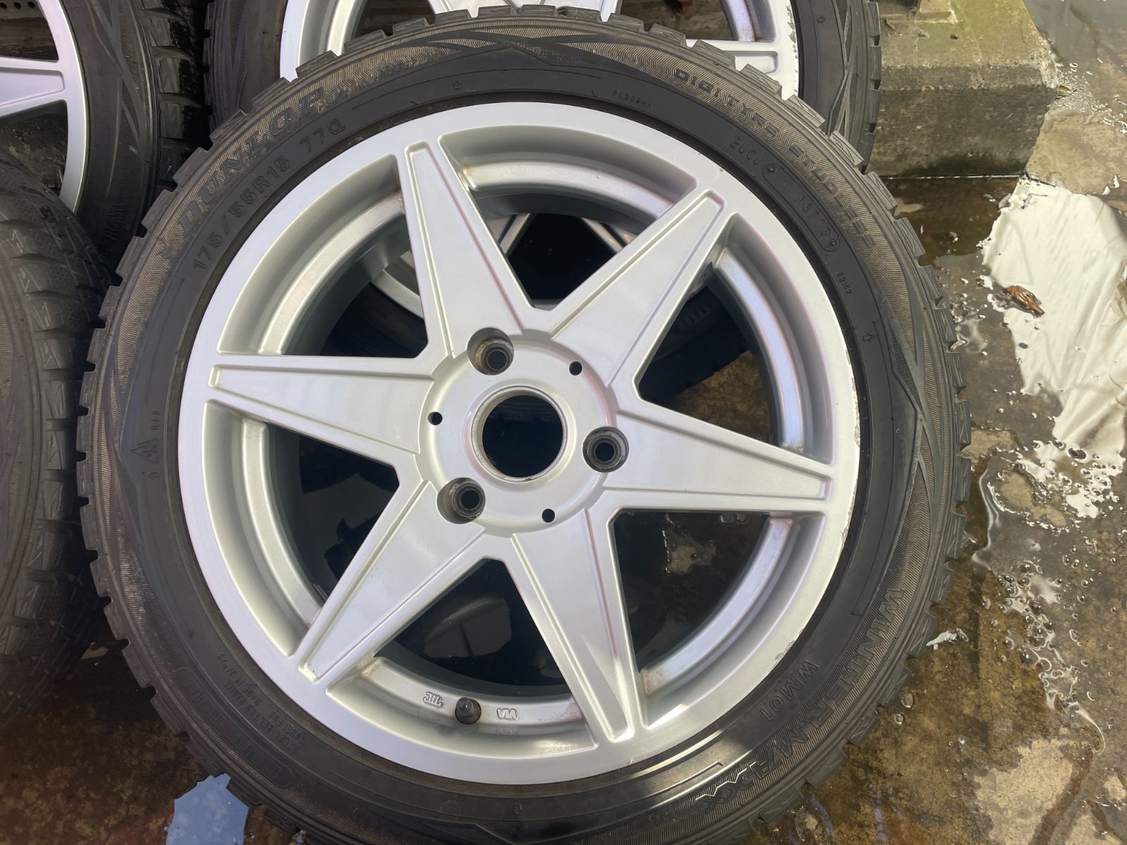 スマート 15インチ F 4 5 J R 22 20 PCD 112 3 H＆スタッドレス WINTER MAXX WM 01 145 65 15 175 55 品 4本セット 菅78