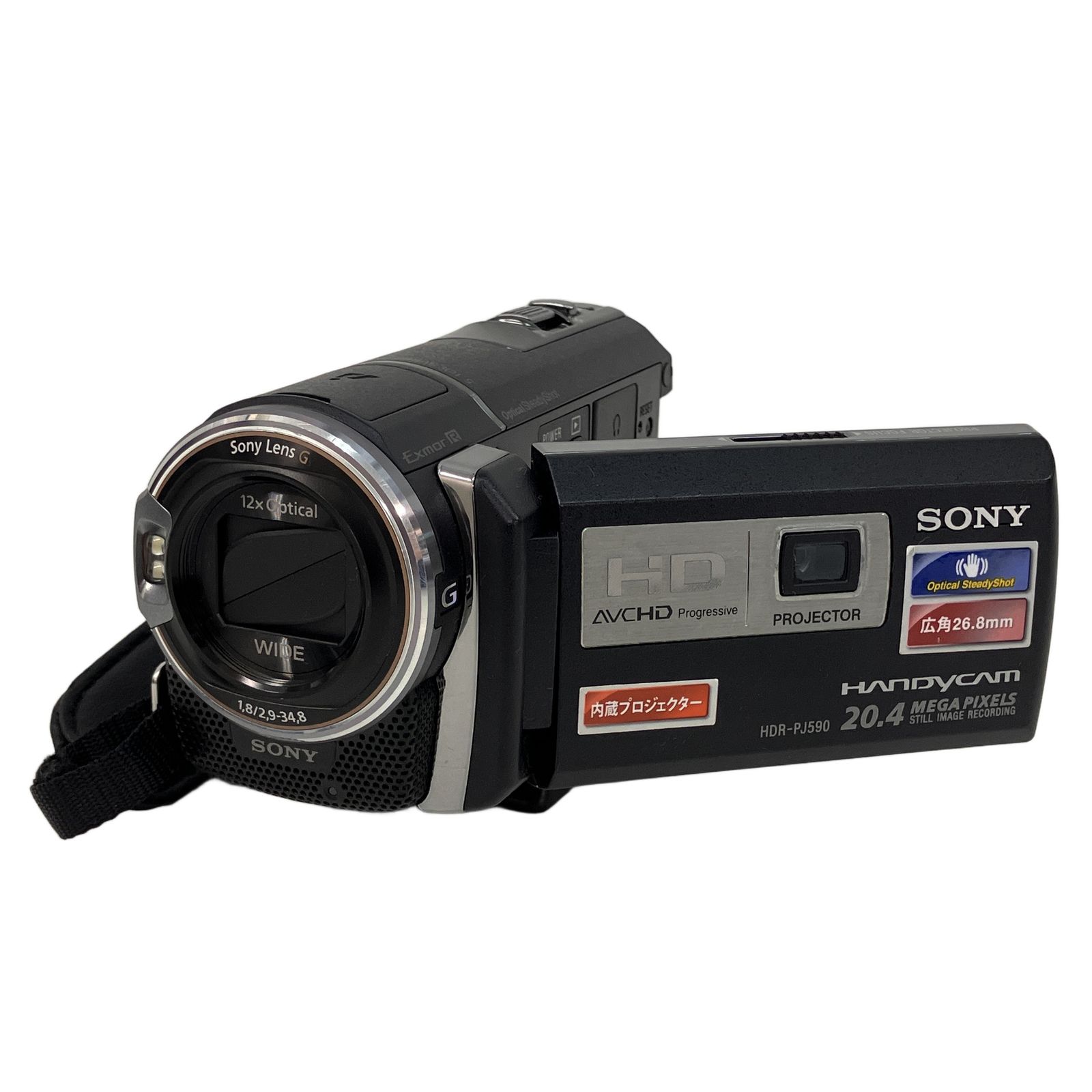 SONY ソニー HDR-PJ590V Handycam デジタル ビデオ カメラ 2012年製
