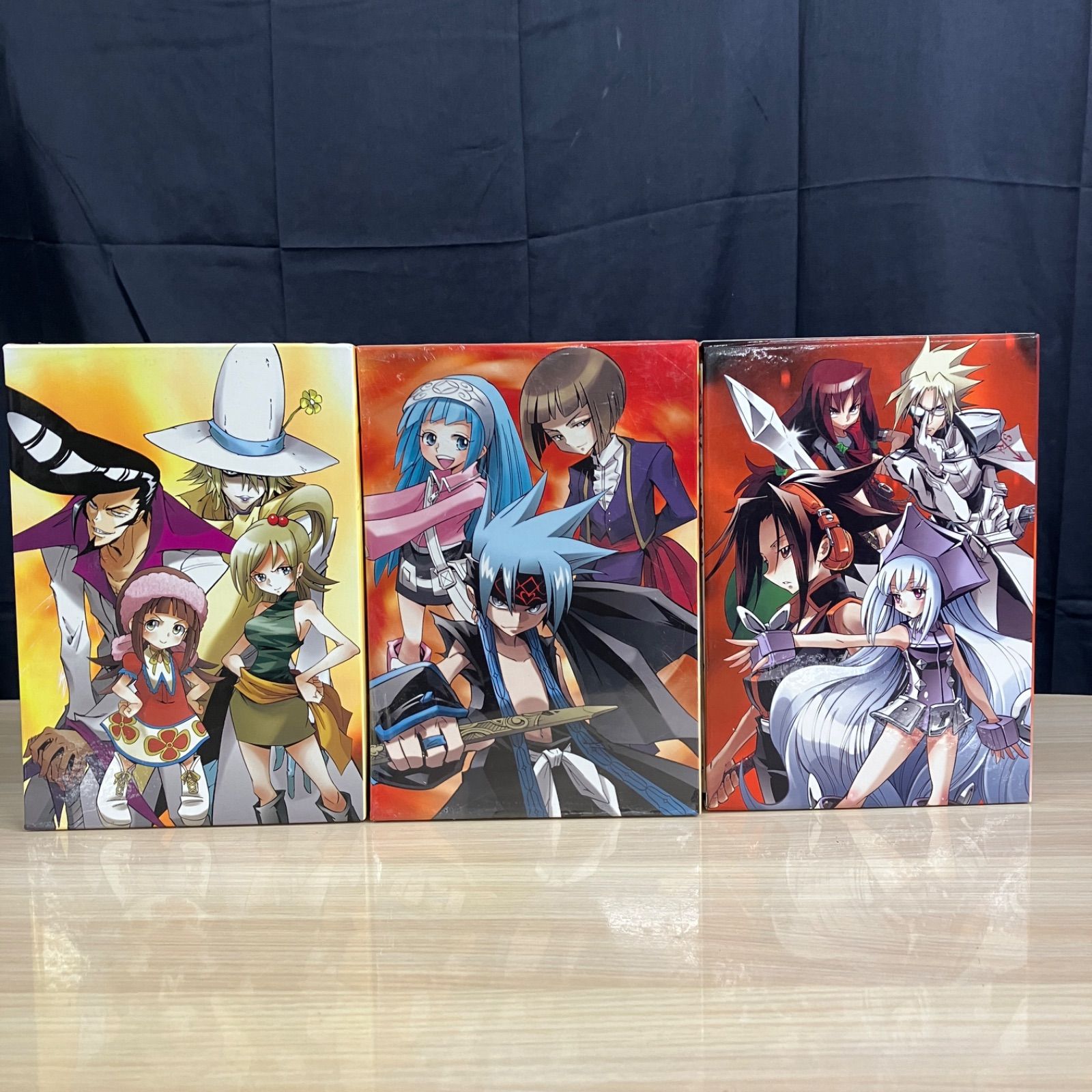 ○【値下げ交渉可能】キングレコード シャーマンキング DVD-BOX 全3巻