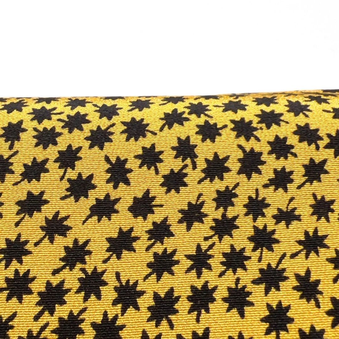  小紋 芥子色 楓 リーフ模様 着物 123 b p ms 小紋 着物