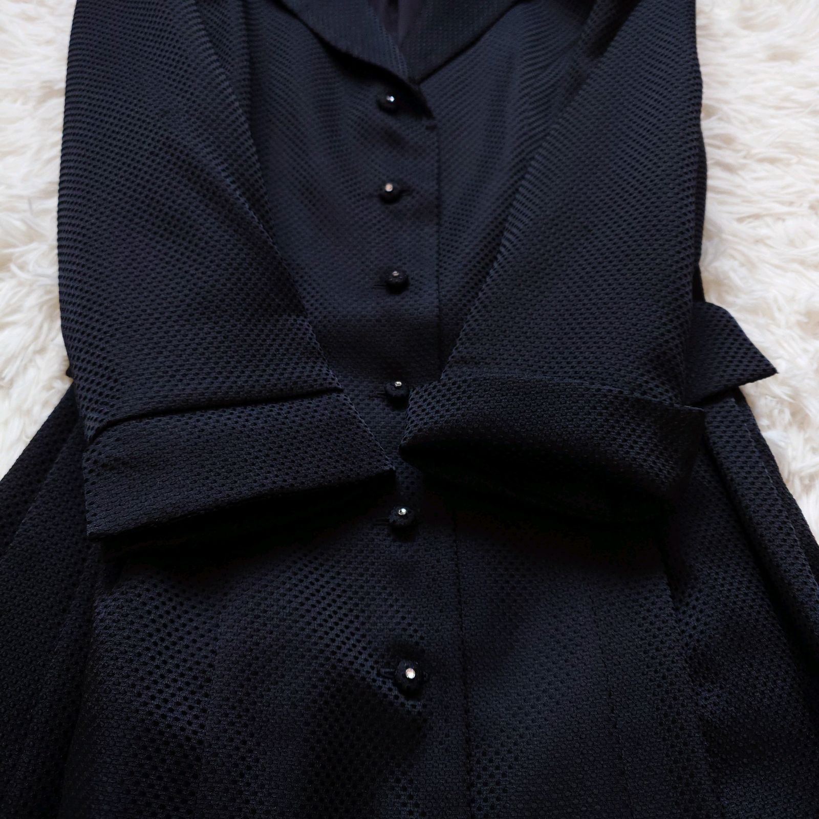 ルネ Rene TISSUE社製 トレンチコート ロングコート コートワンピース