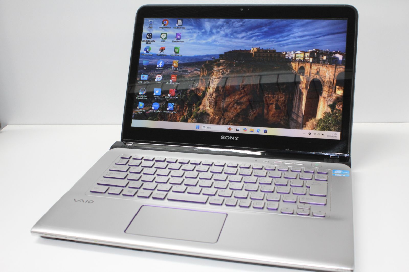 ノートPC SONY VAIO Eシリーズ Intel Core i 5 メモリ8 GB ④